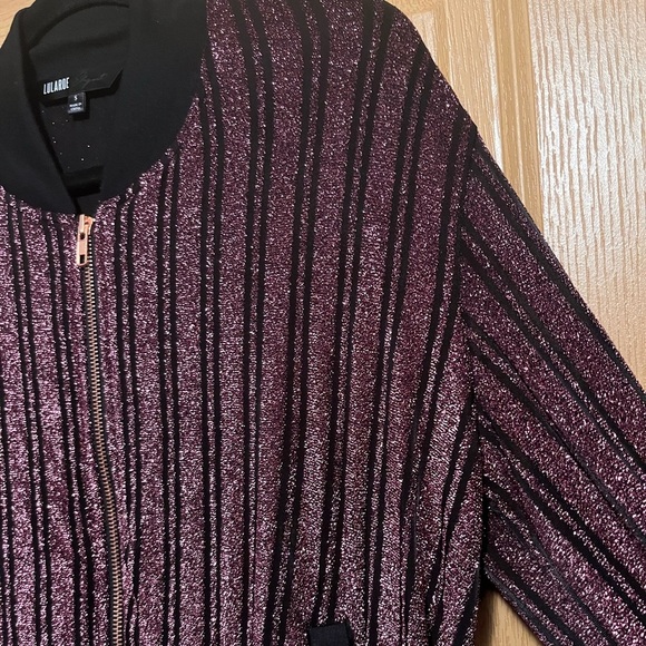 Lularoe Stevie Bomber Jacket - Picture 5 of 10
